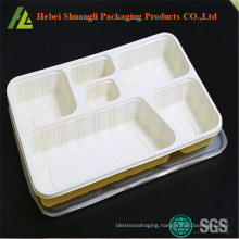 food tray with 6 compartments